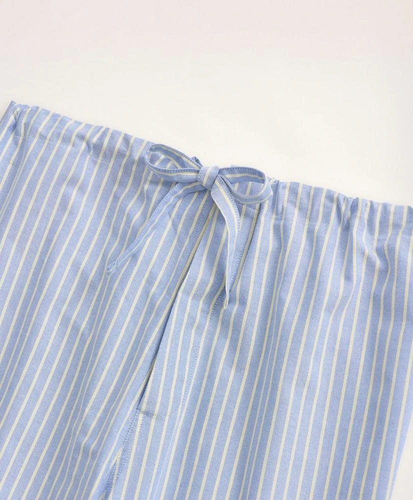 商品Brooks Brothers|Cotton Oxford Stripe Pajamas,价格¥412,第4张图片详细描述