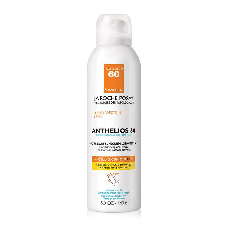 La Roche-Posay Anthelios 60 Ultra Light Sunscreen SPF 60 Spray Lotion, 5 Oz商品第1张图片规格展示