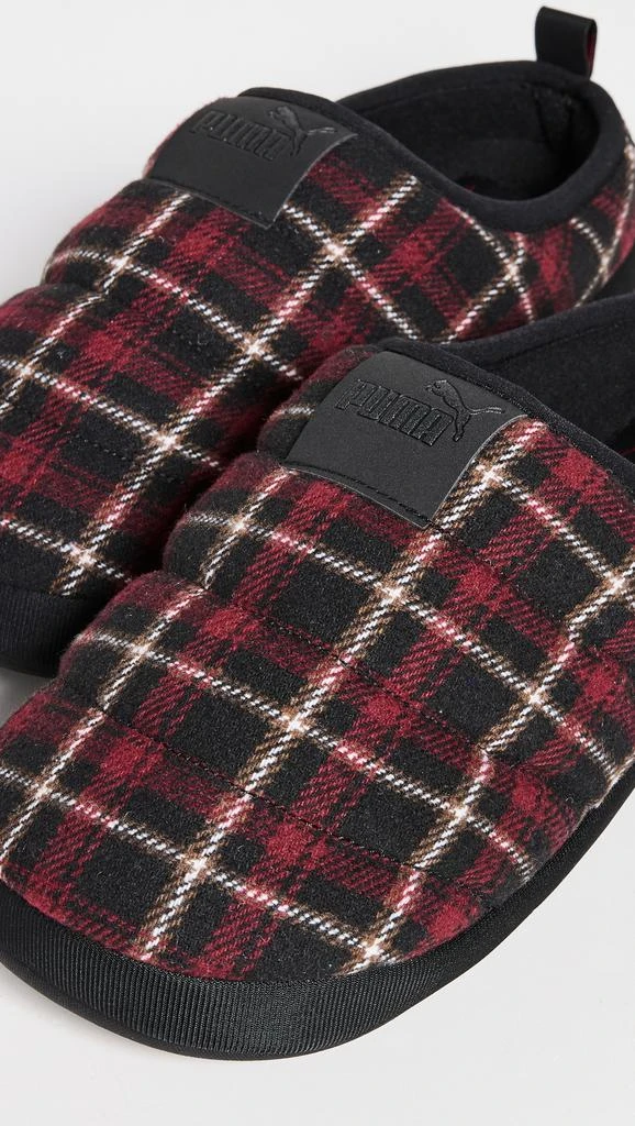 商品Puma|PUMA Select Puma Scuff Flannel Slippers,价格¥147,第4张图片详细描述
