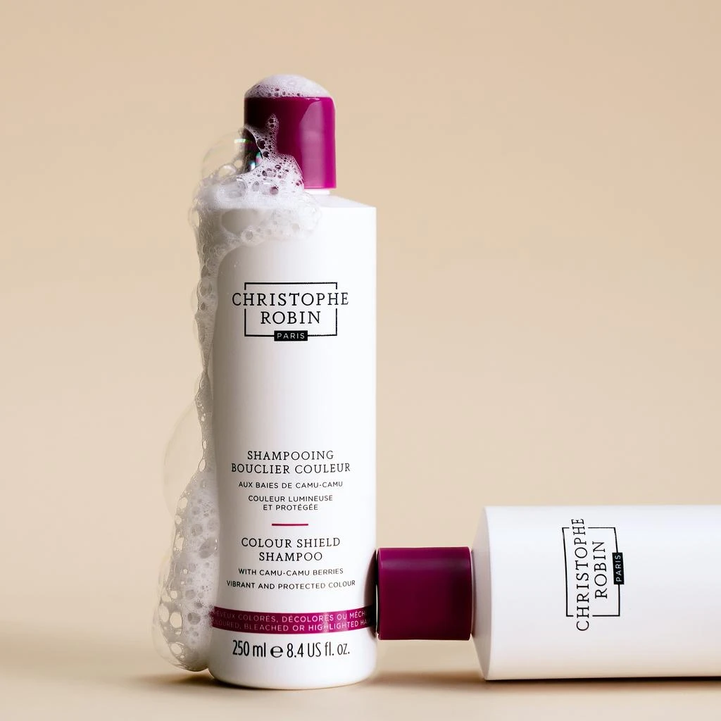 商品Christophe Robin|Christophe Robin Colour Shield Shampoo with Camu Camu Berries 250ml,价格¥313,第5张图片详细描述