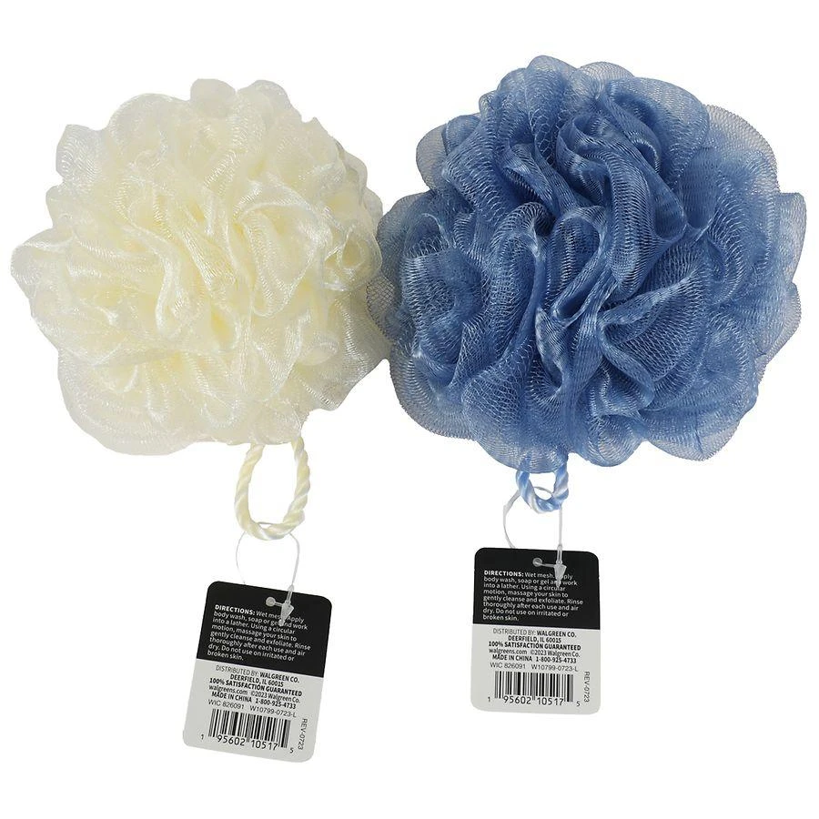 商品Walgreens|Delicate Mesh Bath Sponge,价格¥15,第2张图片详细描述