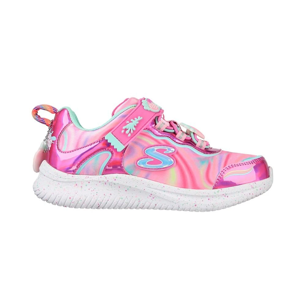 商品SKECHERS|Little Girls’ Jumpsters - Sweet Kickz Scented Stay-Put Closure Casual Sneakers from Finish Line,价格¥225,第2张图片详细描述