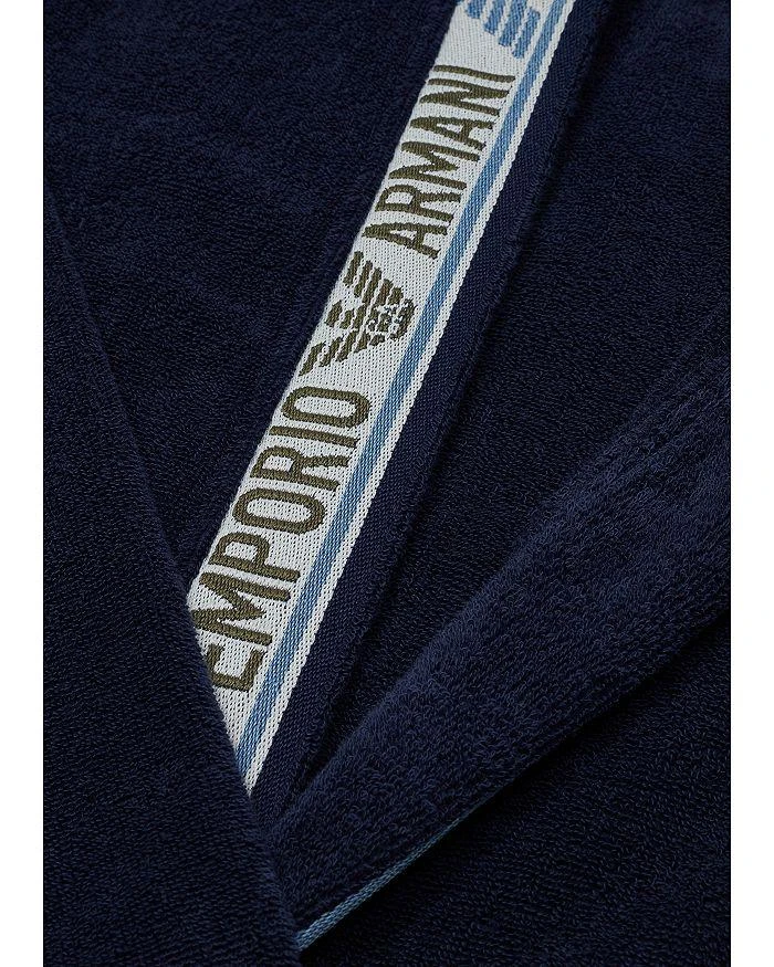 商品Emporio Armani|Unisex Woven Logotape Bathrobe,价格¥1465,第5张图片详细描述