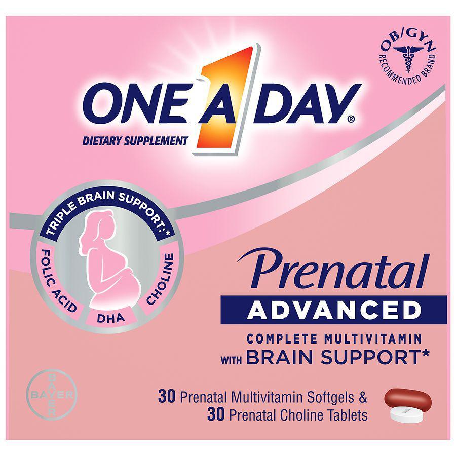 商品One A Day|Prenatal Advanced Multivitamin,价格¥150,第1张图片