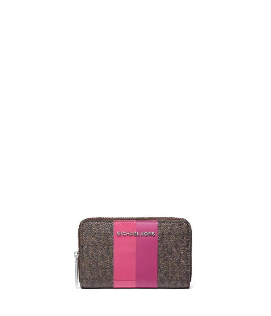 商品Michael Kors|Jet Set Charm Small Zip Around Card Case,价格¥584,第1张图片