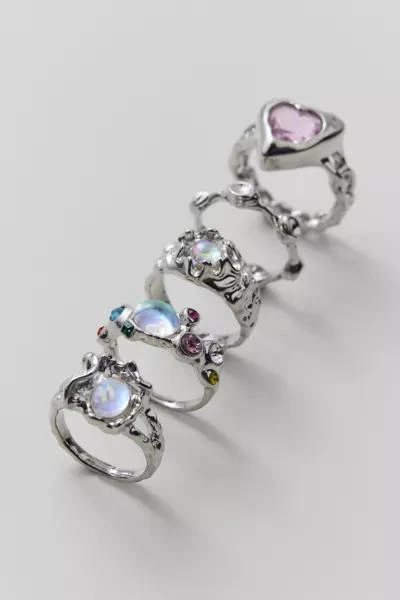 商品Urban Outfitters|Haven Ring Set,价格¥97,第3张图片详细描述