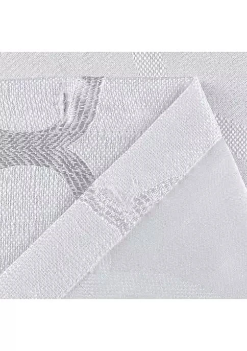 商品Dainty Home|Home Carly Embroidered Shower Curtain,价格¥252,第4张图片详细描述
