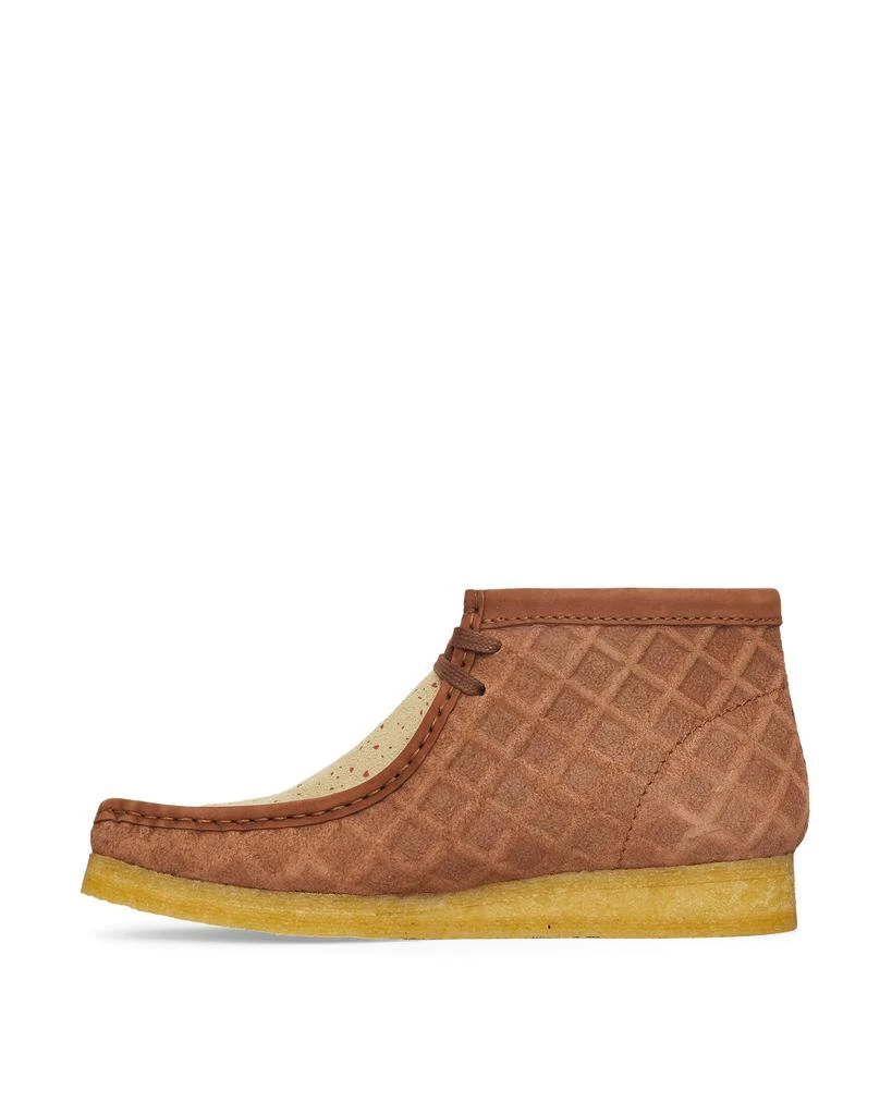 商品Clarks|Sweet Chick Wallabee Boots Brown,价格¥947,第3张图片详细描述