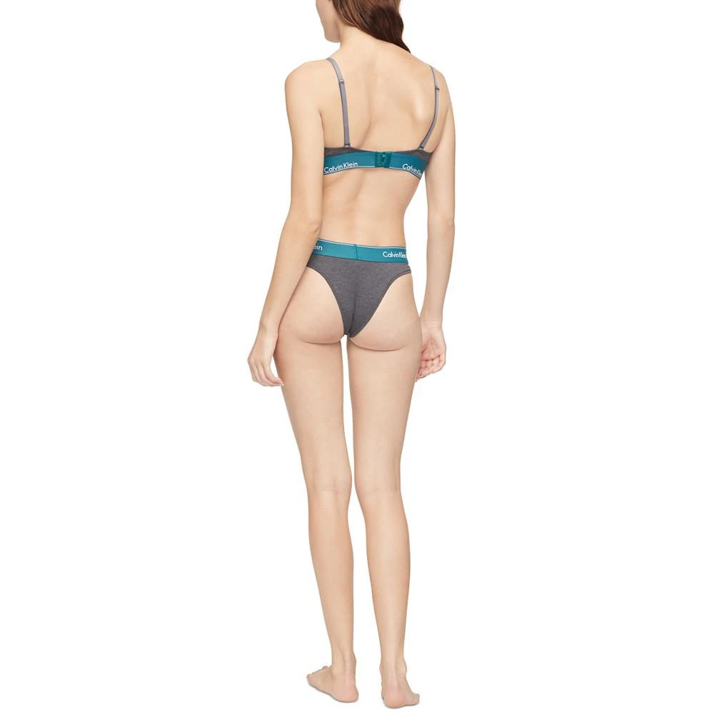 商品Calvin Klein|Logo-Band Triangle Bralette QF1061,价格¥267,第3张图片详细描述