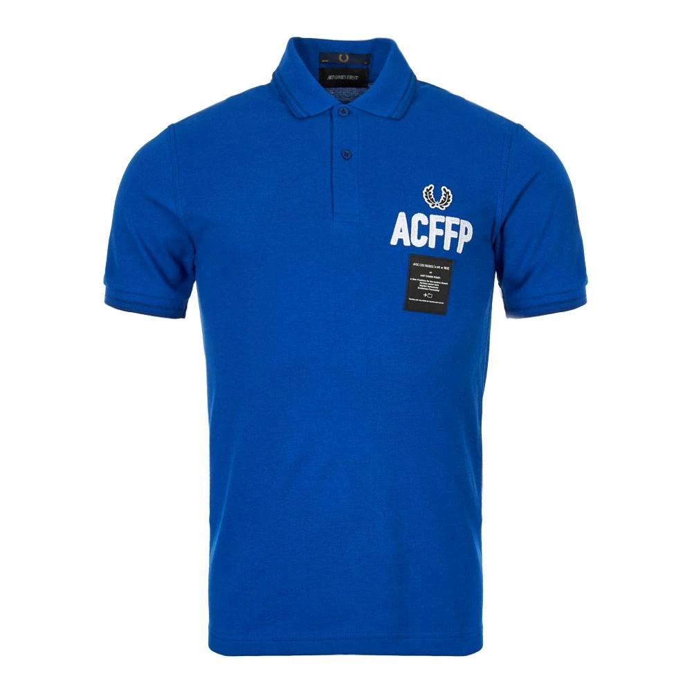 商品Fred Perry|Fred Perry Art Comes First Polo - Regal Blue,价格¥516,第1张图片