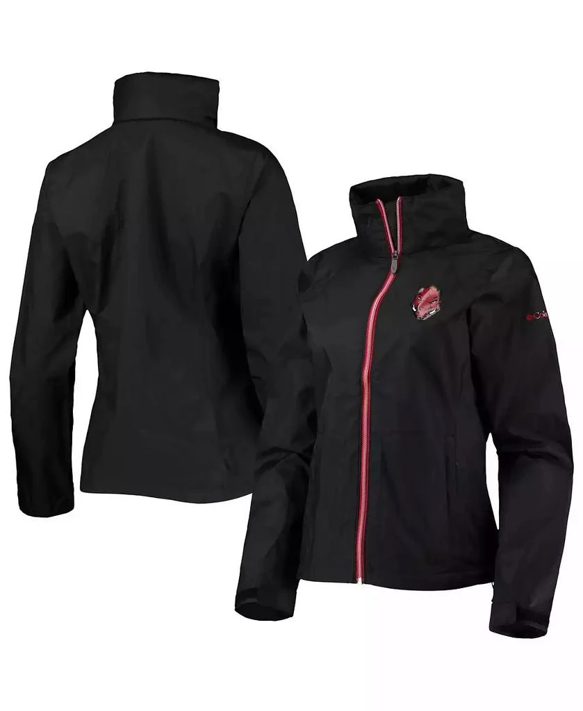 商品Columbia|Women's Black Arkansas Razorbacks Switchback Full-Zip Hoodie Jacket,价格¥340,第1张图片