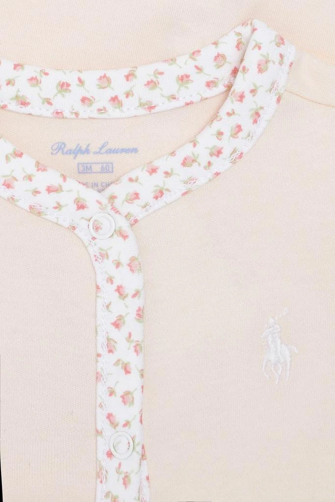 Ralph Lauren Baby Girls Cotton Babygrow in Pink 商品