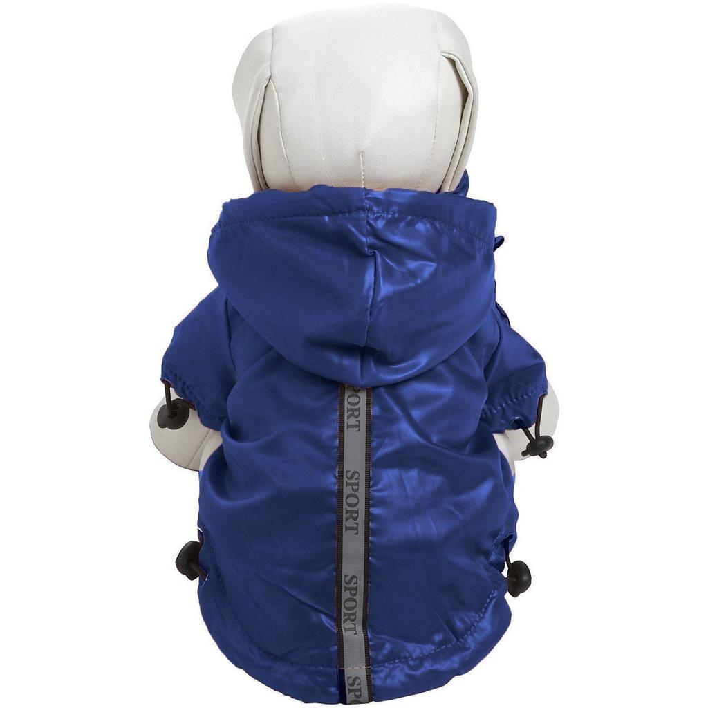 商品Pet Life|Pet Life  'Reflecta-Sport' Multi-Adjustable Reflective Weather-Proof Dog Raincoat w/ Removable Hood,价格¥213,第5张图片详细描述