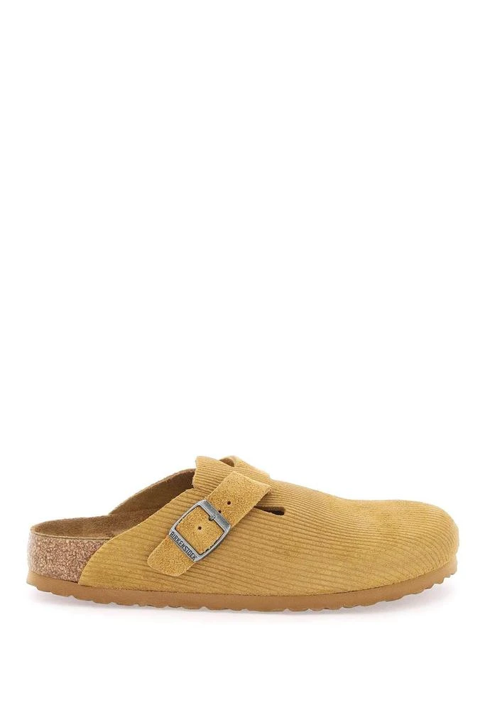 商品Birkenstock|Boston embossed suede leather sabot,价格¥791,第1张图片