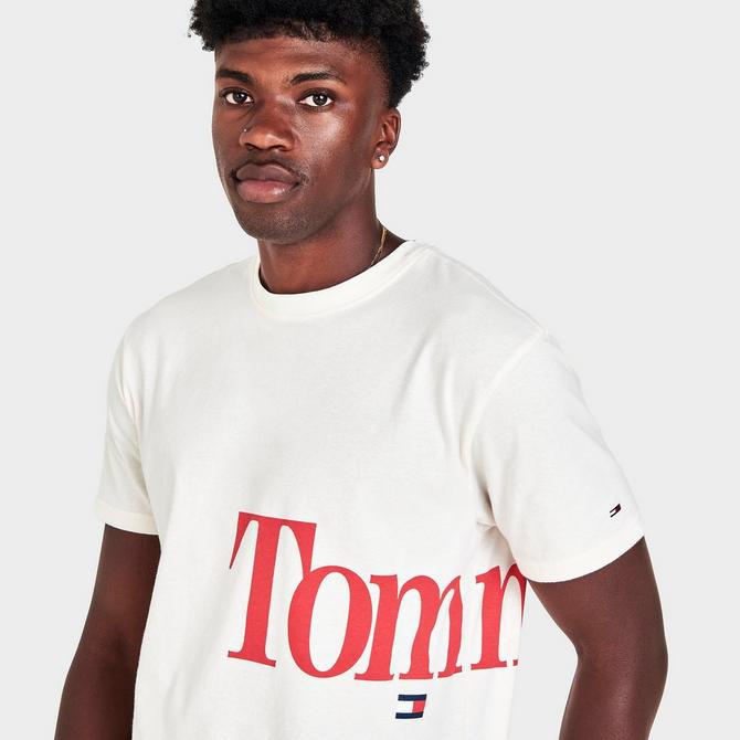 Men's Tommy Jeans Bold Tommy Logo Short-Sleeve T-Shirt商品第5张图片规格展示
