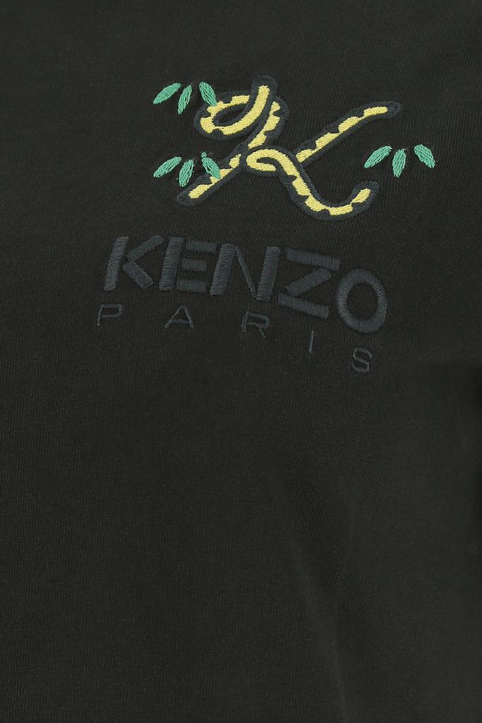 商品Kenzo|Black cotton t-shirt,价格¥575,第4张图片详细描述