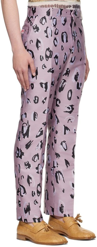 商品Charles Jeffrey Loverboy|Pink Recycled Polyester Trousers,价格¥1281,第2张图片详细描述