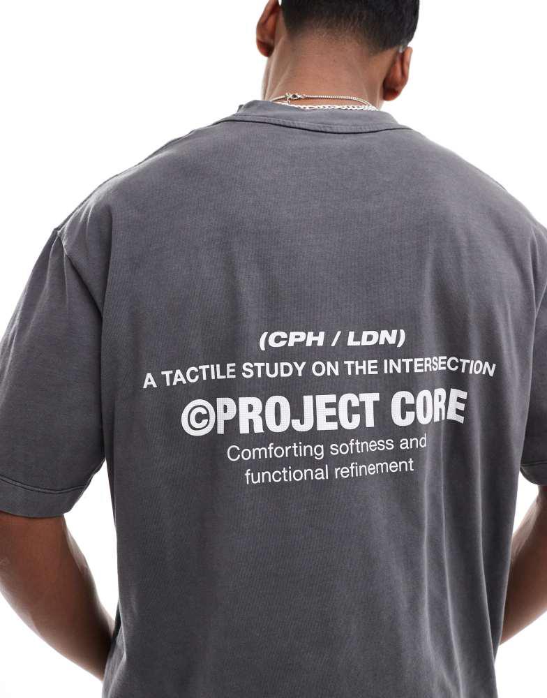Shop Jack & Jones super oversized t-shirt with project core