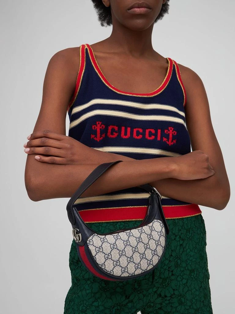 商品Gucci|Gg Monogram Canvas Ophidia Shoulder Bag,价格¥8035,第1张图片详细描述