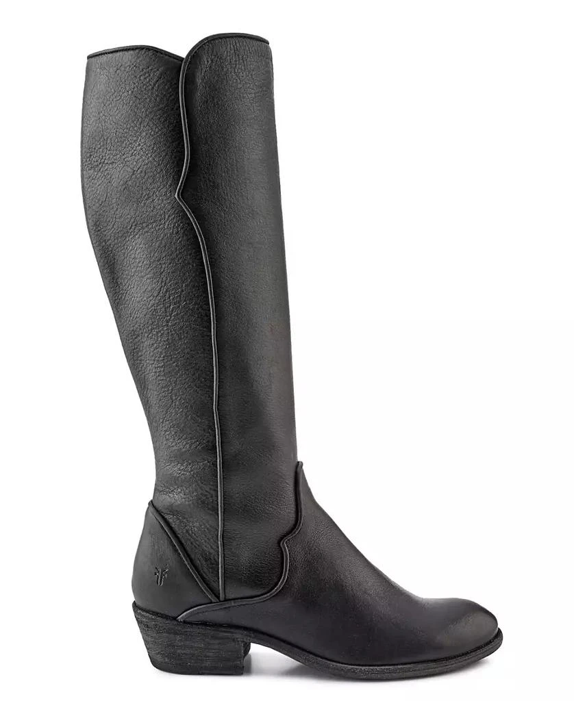 商品Frye|Women's Carson Western Piping Knee High Leather Boots,价格¥2676,第2张图片详细描述