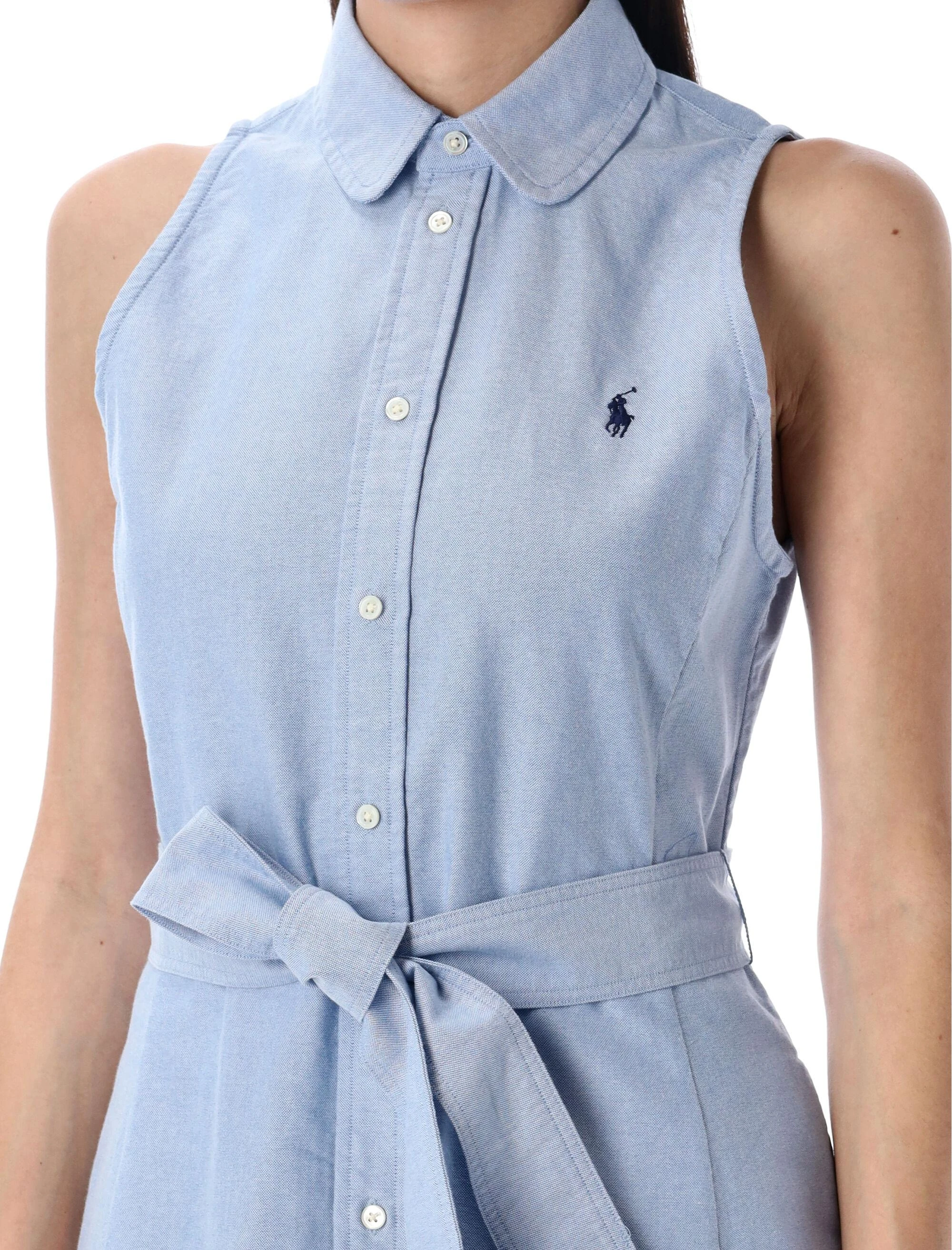 商品【商品预售7天】 Ralph Lauren|Ralph Lauren 女士连衣裙 211906437006 浅蓝色,价格¥1172,第4张图片详细描述