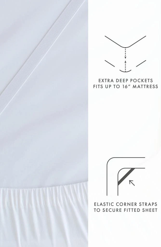 Luxury 4-Piece Rayon & Linen Blend Bed Sheet Set 商品