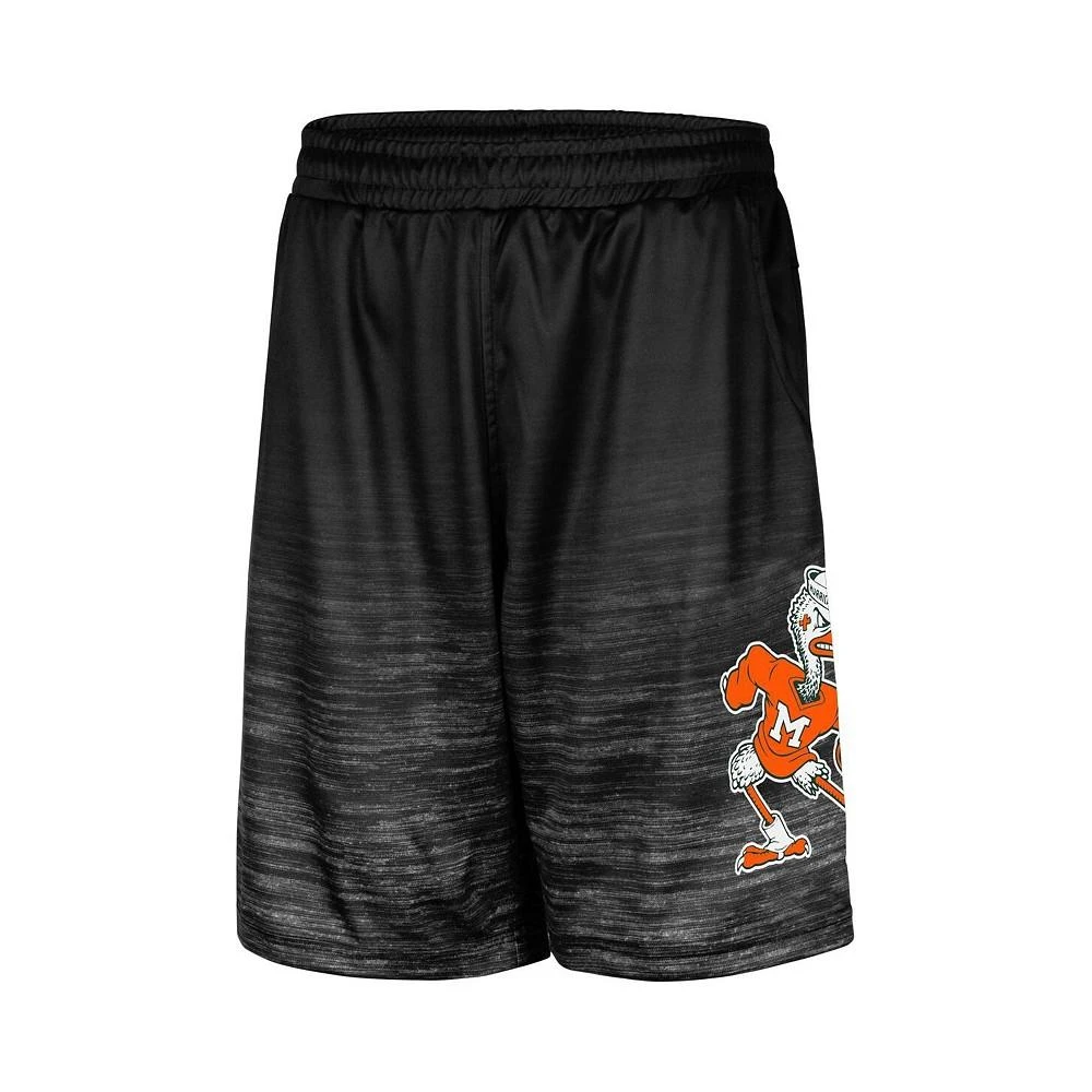 商品Colosseum|Men's Black Miami Hurricanes Broski Shorts,价格¥338,第3张图片详细描述