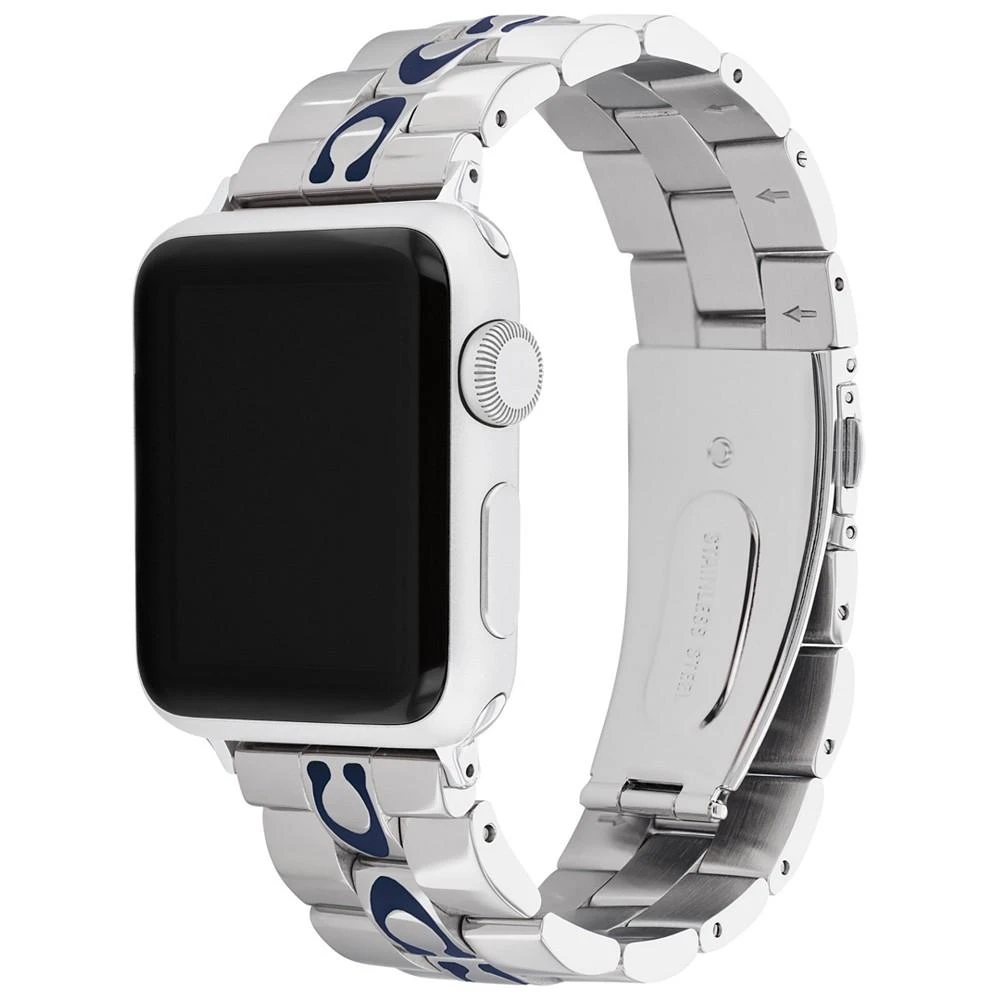 商品Coach|Stainless Steel Bracelet Apple Watch® Bracelet 38mm/40mm,价格¥702,第2张图片详细描述