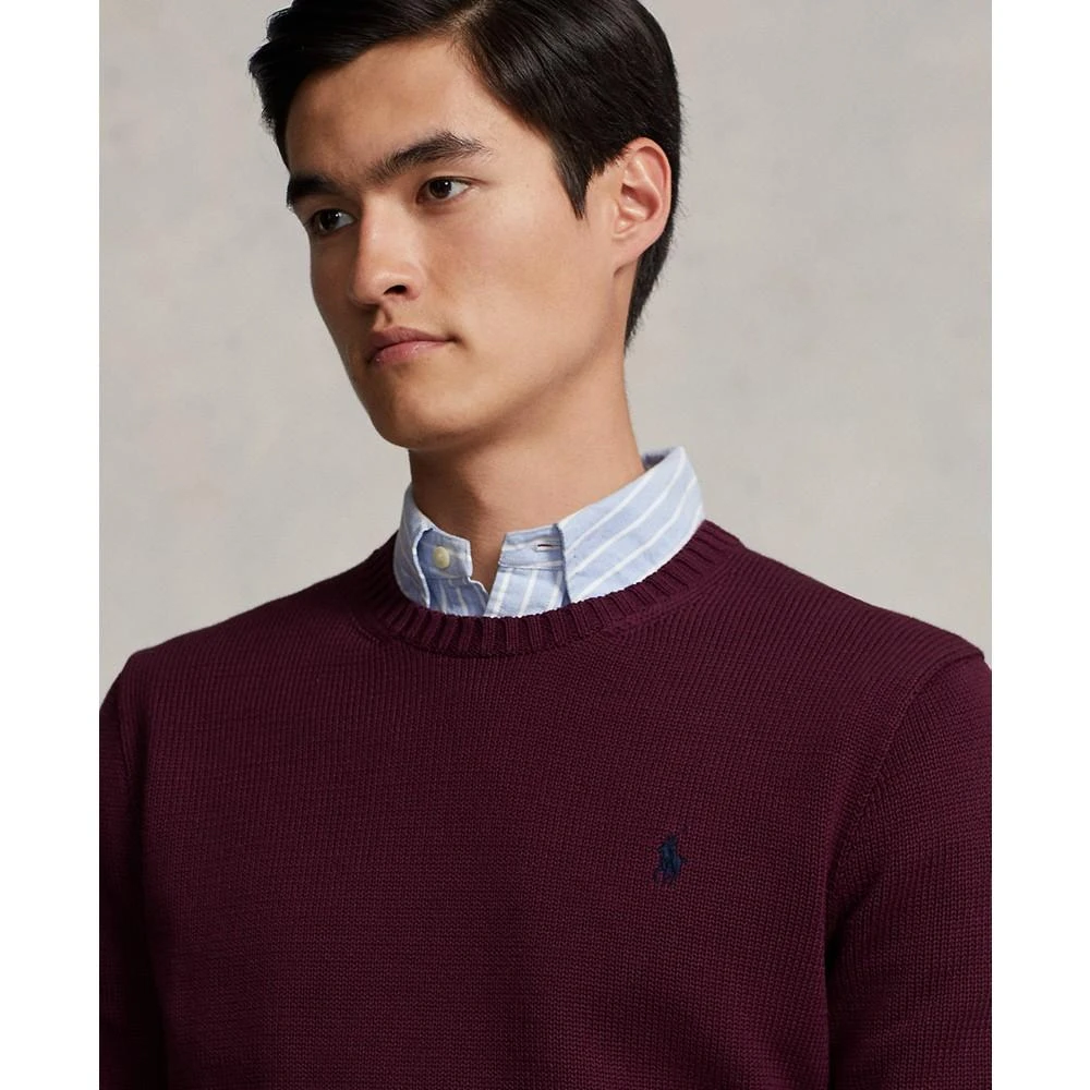 商品Ralph Lauren|Men's Cotton Crewneck Sweater,价格¥614,第3张图片详细描述