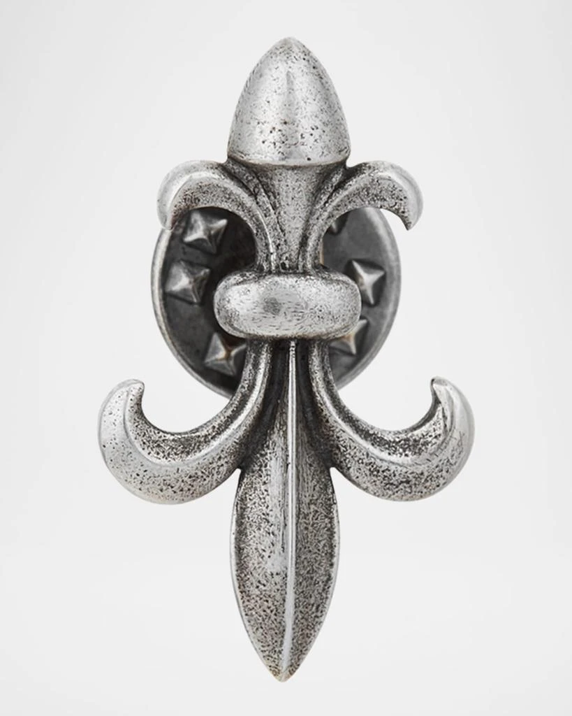 商品John Varvatos|Men's Sterling Silver Fleur De Lis Pin,价格¥2222,第1张图片