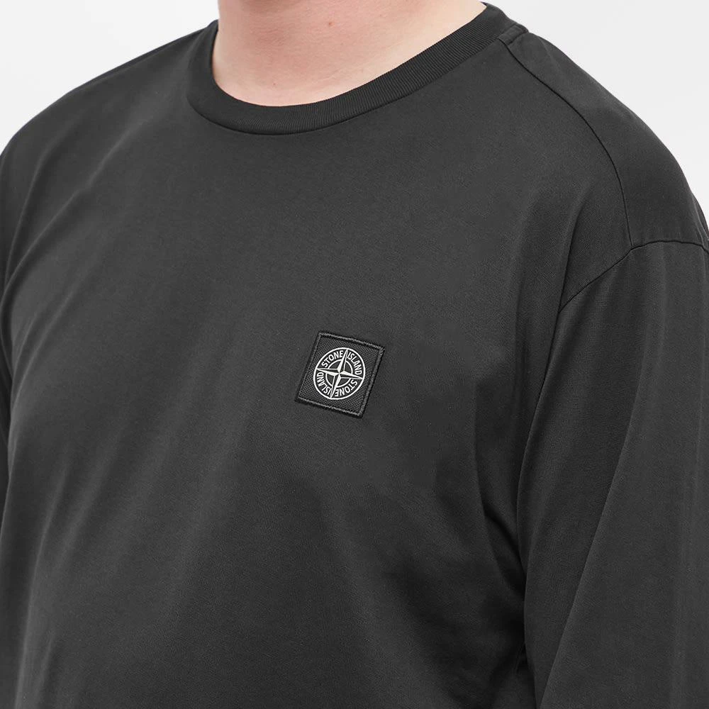 商品Stone Island|Stone Island Long Sleeve Patch Tee,价格¥1081,第5张图片详细描述