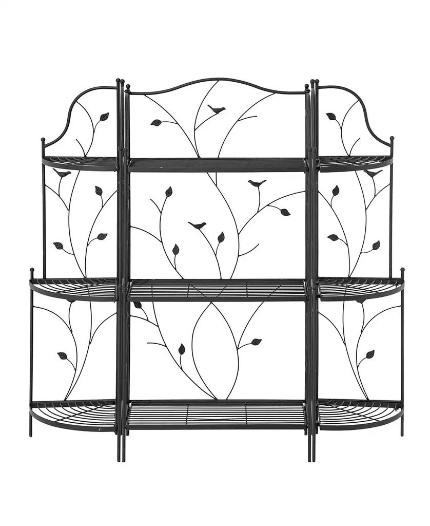 商品Glitzhome|Rectangular 3-Tiered Shelf Plant Stand,价格¥792,第2张图片详细描述