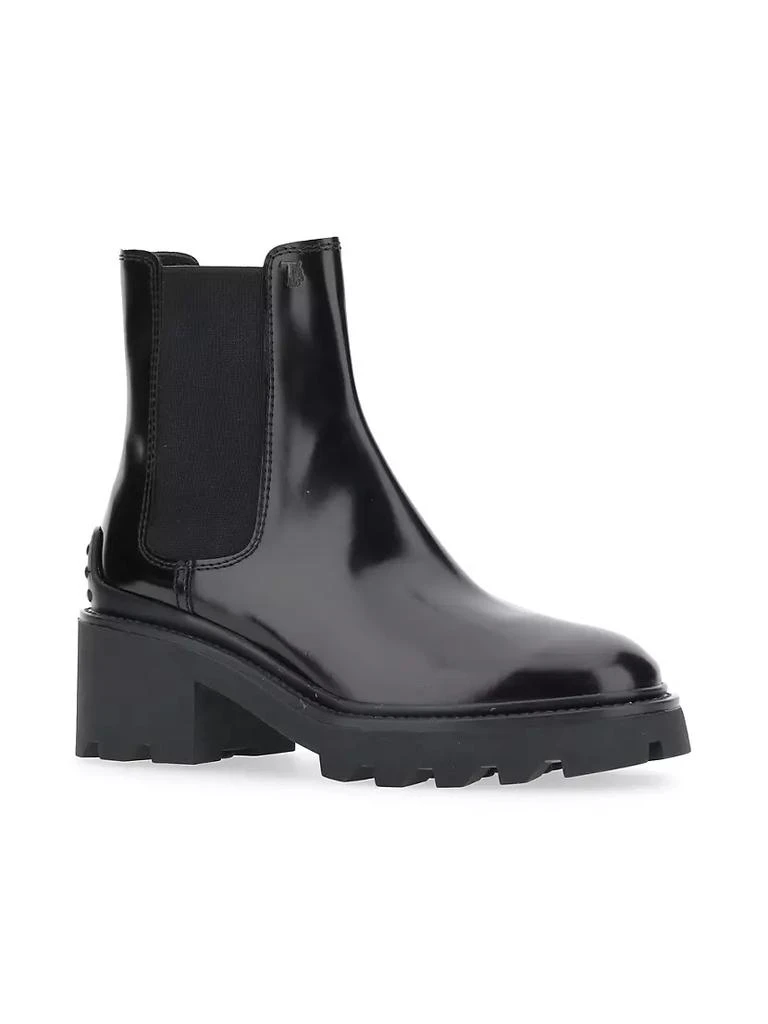 商品Tod's|Patent Leather Lug-Sole Chelsea Boots,价格¥6561,第2张图片详细描述