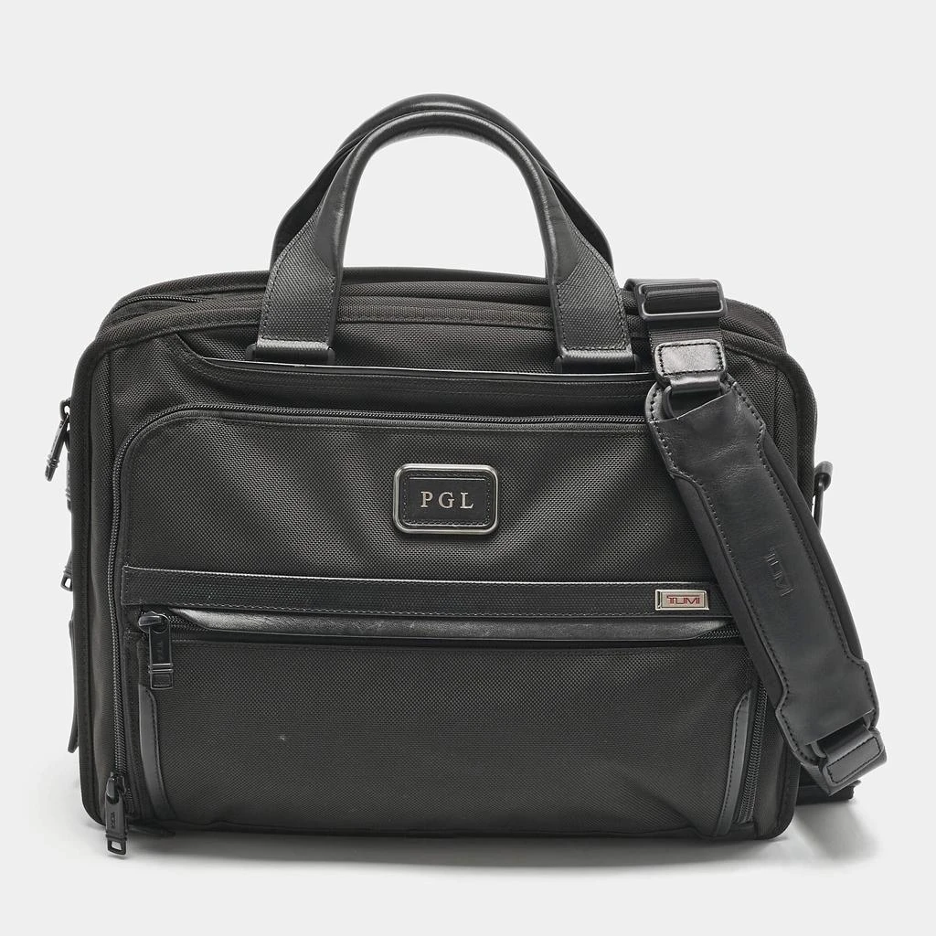 商品[二手商品] Tumi|TUMI Black Nylon Alpha 3 Organizer Briefcase Bag,价格¥1250,第1张图片