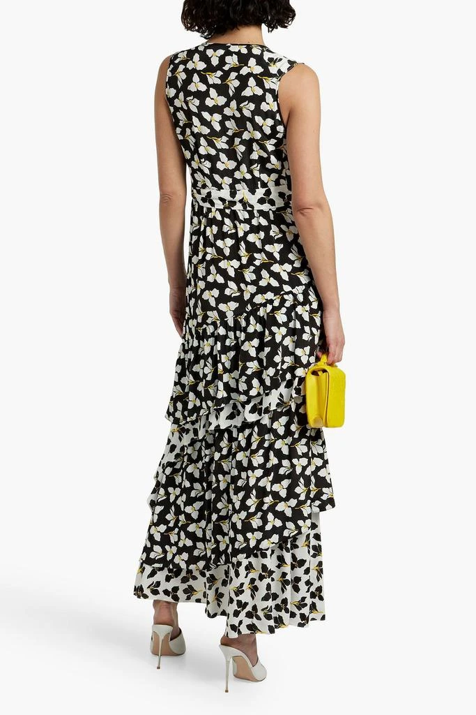 商品Diane von Furstenberg|Elisabetta wrap-effect floral-print crepe maxi dress,价格¥897,第3张图片详细描述