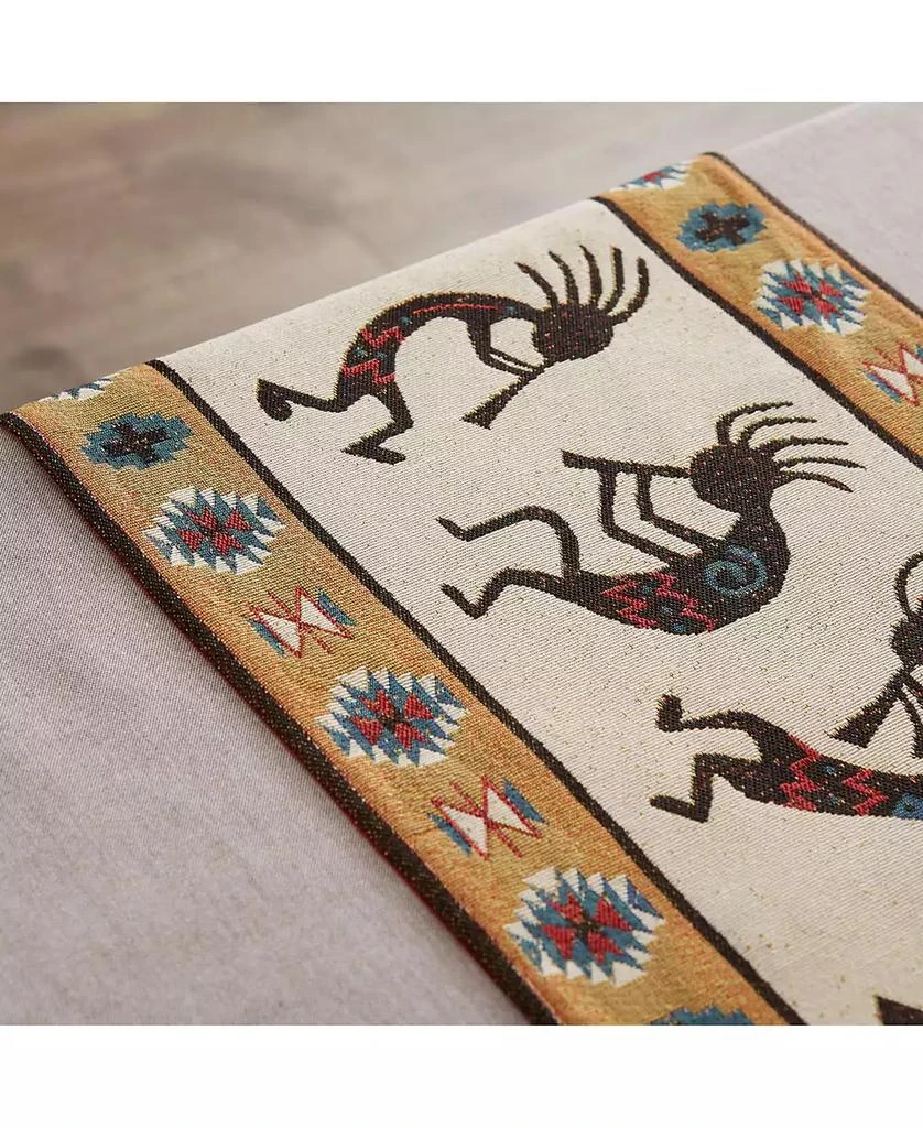 商品Design Imports|Kokopelli Tapestry Table Runner 13" x 72",价格¥292,第5张图片详细描述