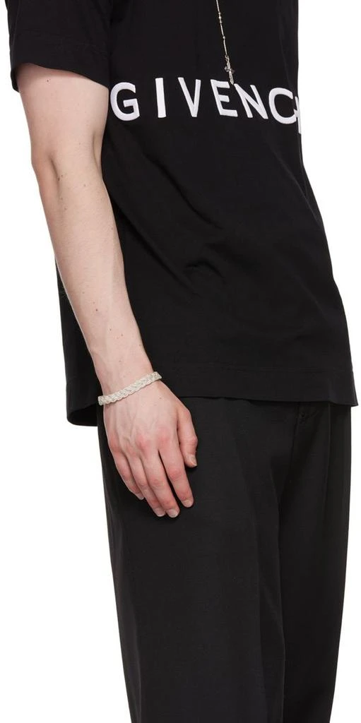 Silver Flat Braided Bracelet 商品