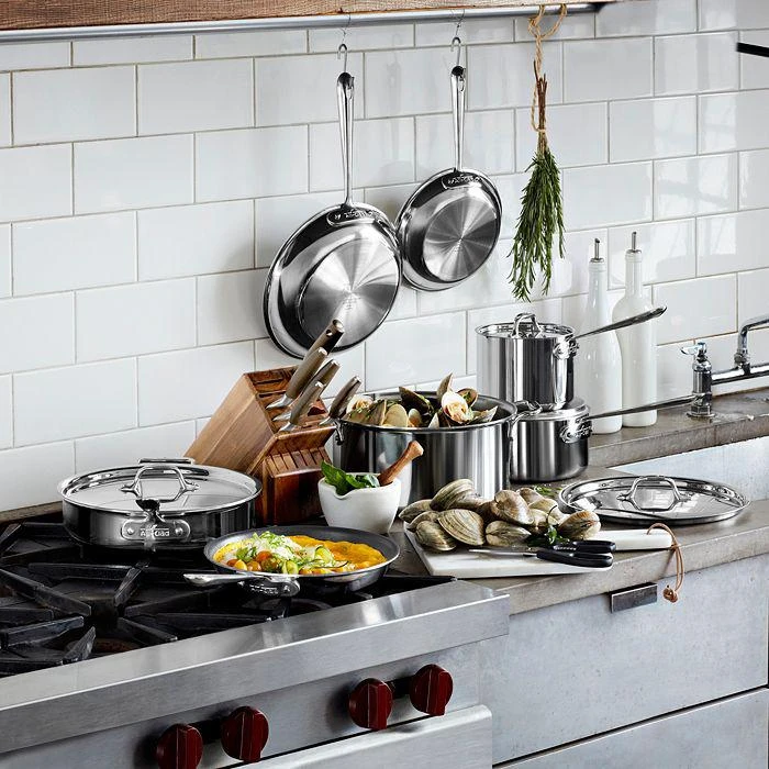 商品All-Clad|All Clad Stainless Steel Nonstick 10-Piece Cookware Set,价格¥5970,第3张图片详细描述