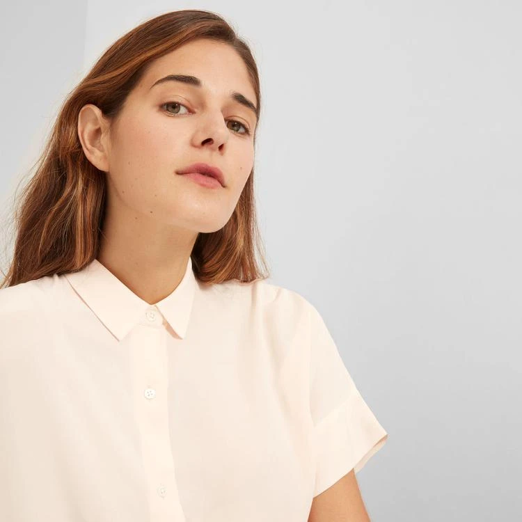 商品Everlane|真丝短袖衬衫,价格¥391,第2张图片详细描述