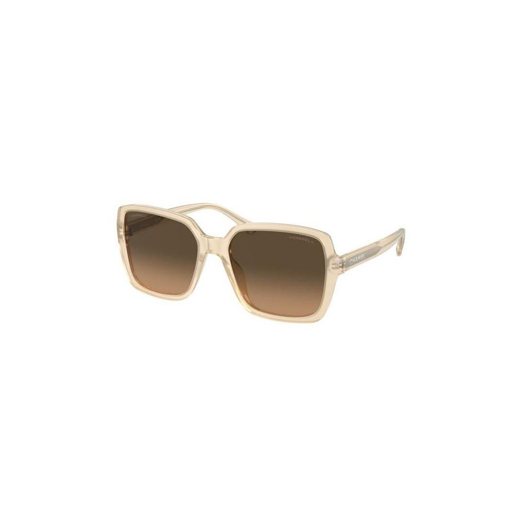 Chanel Gold 71263 Metal Frame Round Sunglasses