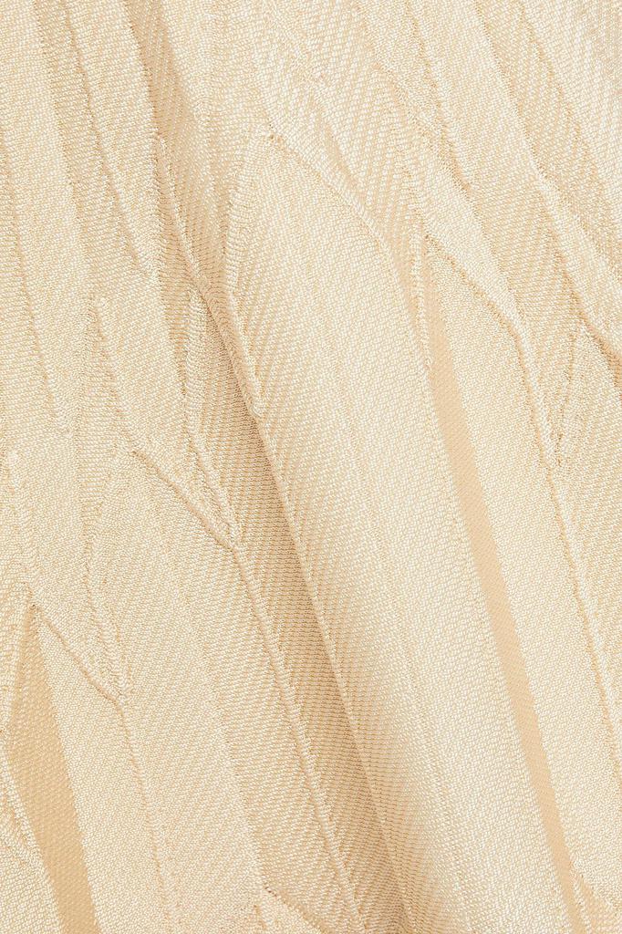 Esmera wrap-effect knitted dress商品第4张图片规格展示