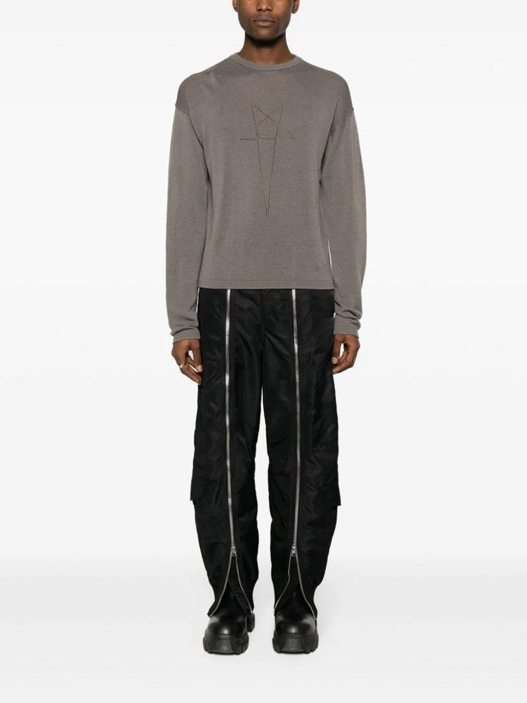 商品Rick Owens|RICK OWENS - Cotton Sweater With Print,价格¥4025,第4张图片详细描述