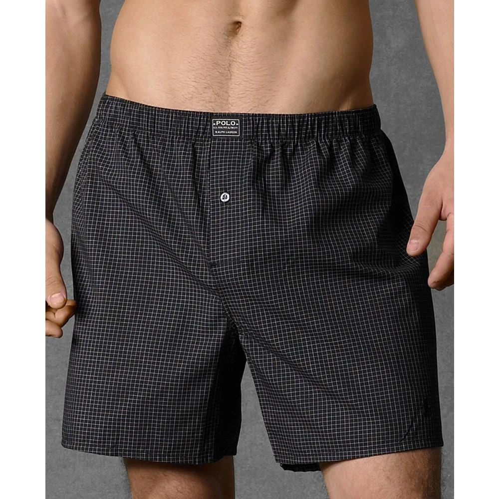 商品Ralph Lauren|Men's Underwear, Woven Boxer,价格¥126,第1张图片