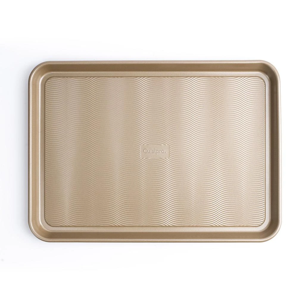 商品Cuisipro|17.5 x 11.75-Inch Rectangular Steel Nonstick Baking Sheet Pan,价格¥173,第1张图片