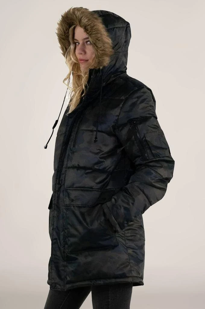 商品Members Only|Women's Snorkel Puffer Oversized Jacket,价格¥294,第1张图片