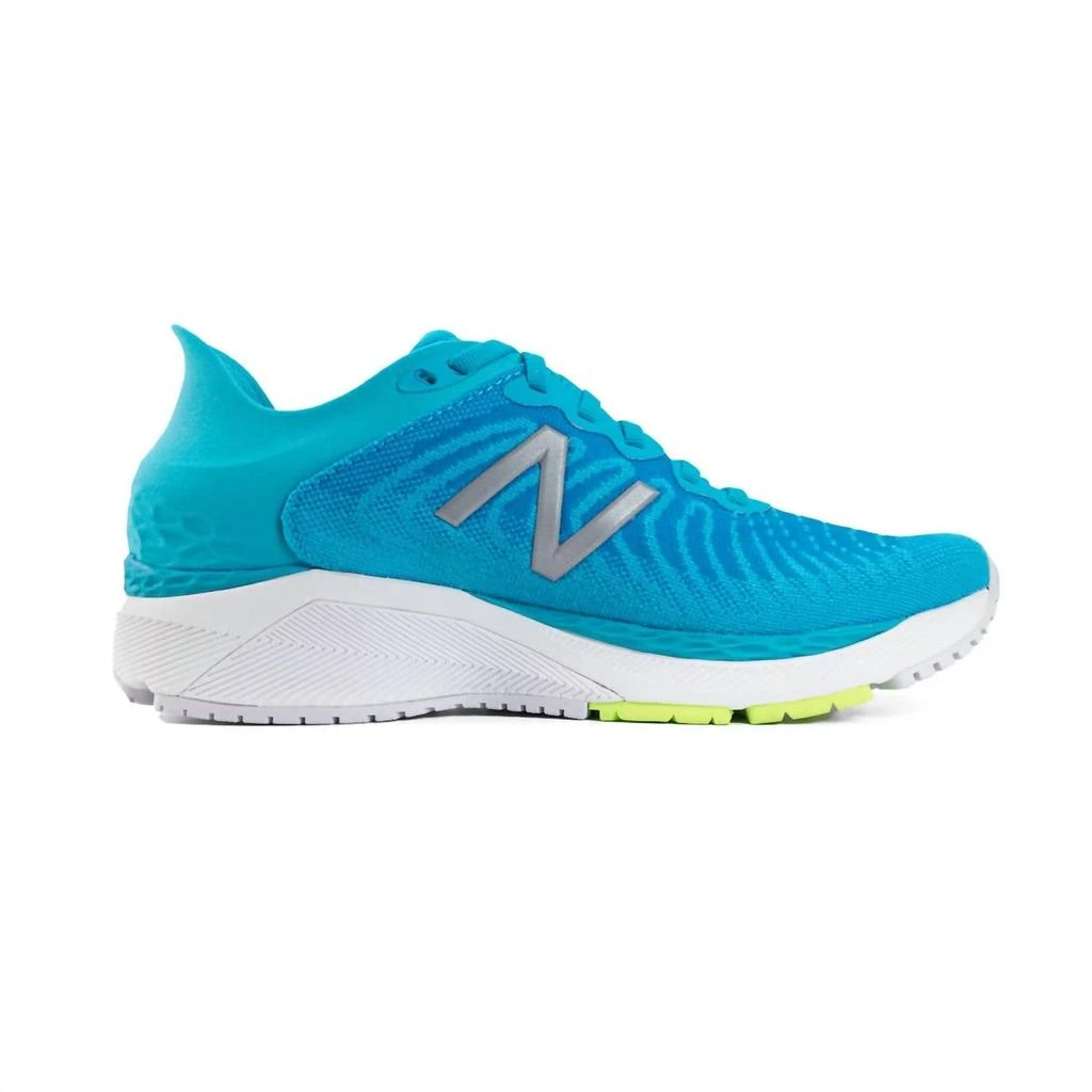 商品New Balance|Women's Fresh Foam 860V11 Running Shoes - B/medium Width In Virtual Sky/lime Glo,价格¥779,第3张图片详细描述