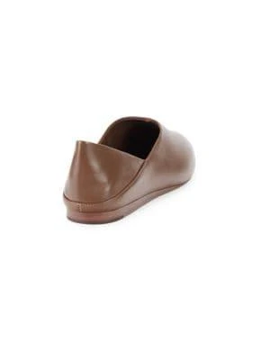 商品Vince|Cullen Leather Flats,价格¥1024,第3张图片详细描述