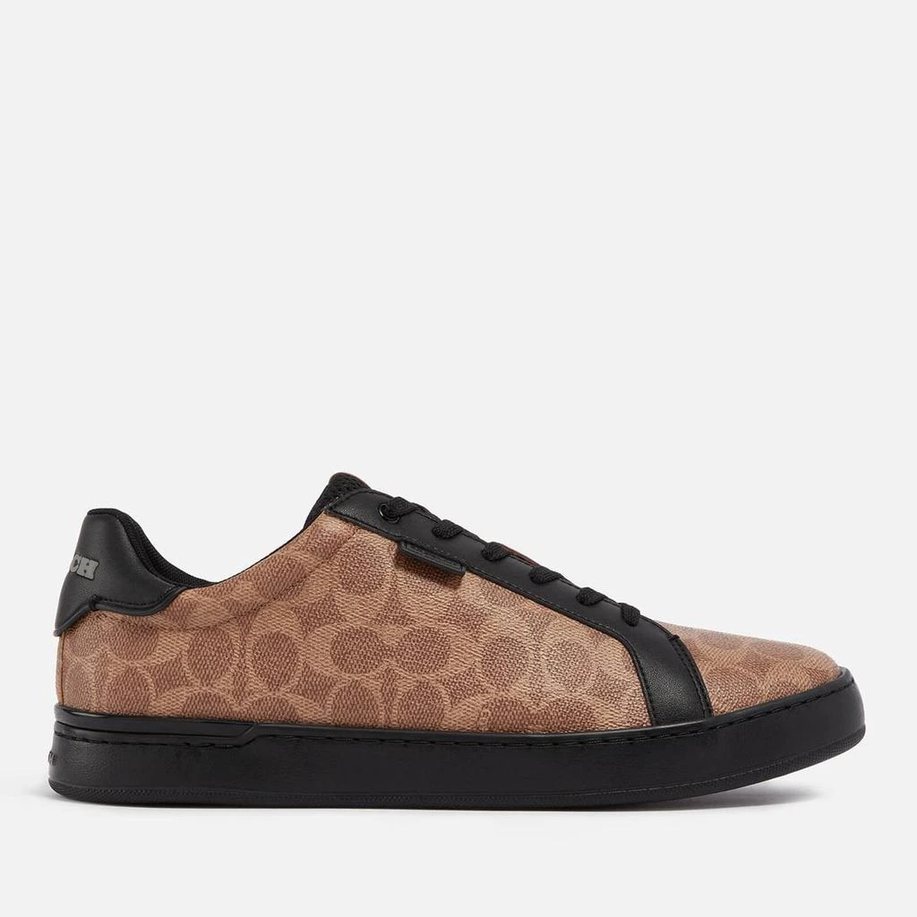 商品Coach|Coach Lowline Signature Printed Coated-Canvas Trainers,价格¥1662,第1张图片