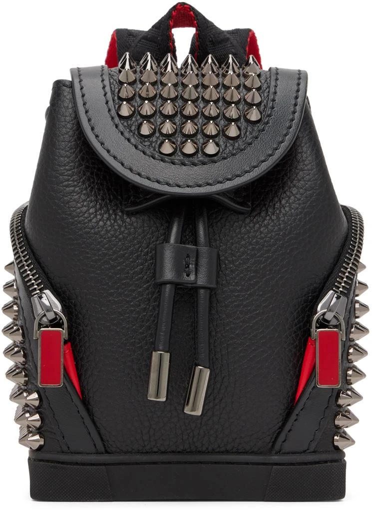 商品Christian Louboutin|Black Explorafunk Keyring Backpack,价格¥7497,第1张图片