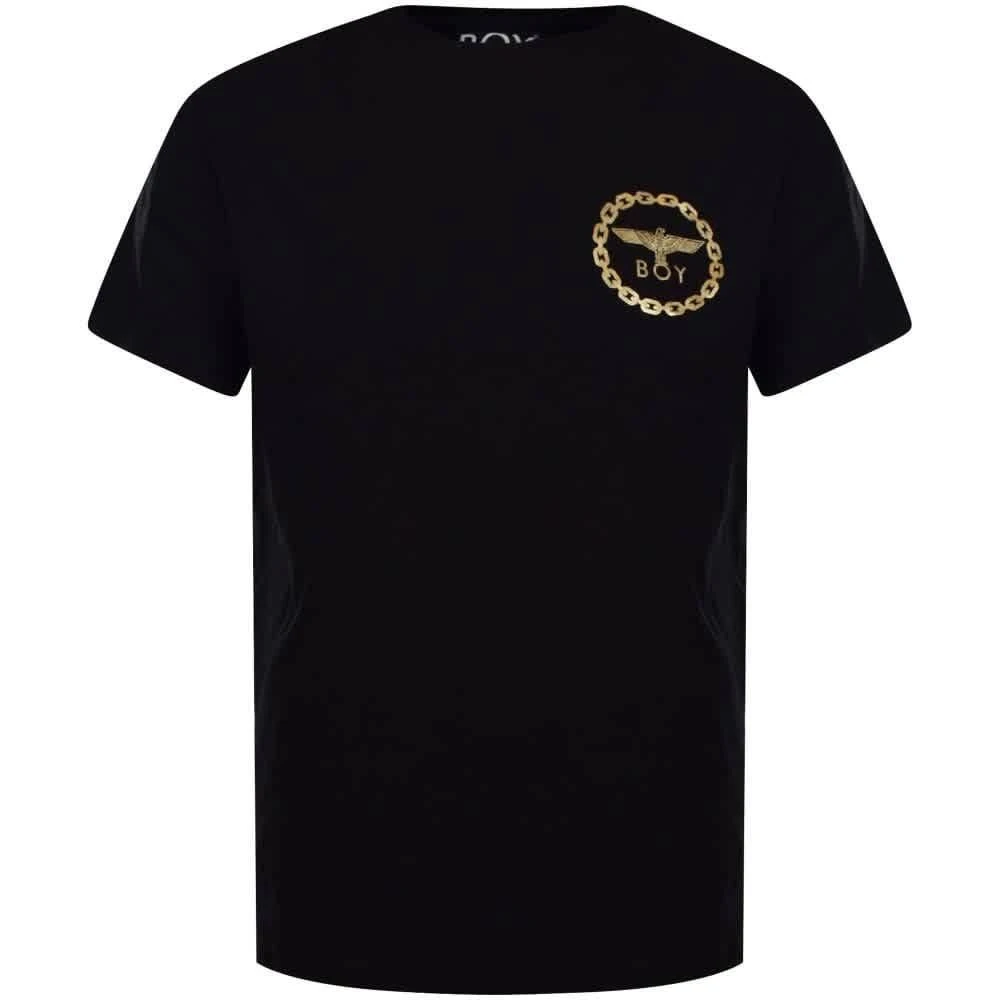 商品BOY LONDON|Men's Black/Gold Graphic T-Shirt,价格¥195,第1张图片